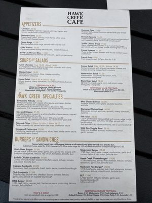 Menu photo 2 The Cafe on Hawk Creek Neskowin, OR Menu photo 2 The Cafe on Hawk Creek Neskowin, OR