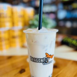Dragonfly Tea Zone - Coconut boba tea