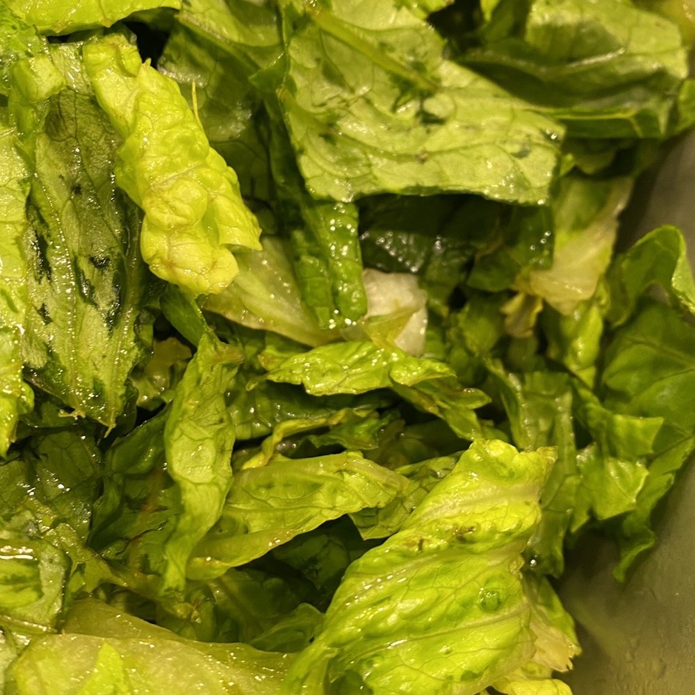 Frost and wilt in the lettuce Frost and wilt in the lettuce