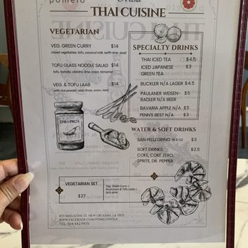 Pomelo Thai Boutique Restaurant - The veggie menu - Thai Near Me - New Orleans, Louisiana Pomelo Thai Boutique Restaurant - The veggie menu - Thai Near Me - New Orleans, Louisiana