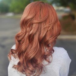 Madril Salon - Gorgeous red color service.