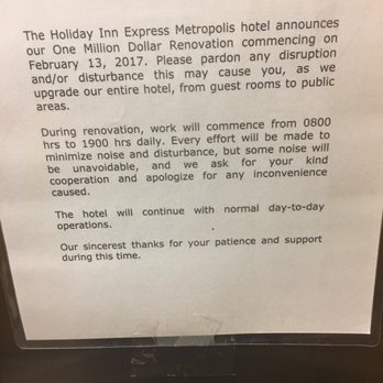 Holiday Inn Express Metropolis - Notice of Renovation - Hotels Near Me - Metropolis, Illinois Holiday Inn Express Metropolis - Notice of Renovation - Hotels Near Me - Metropolis, Illinois