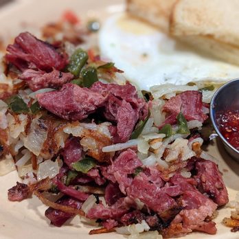 Snooze, an A.M. Eatery - Corned Beef Hash, delicious meat and hashbrowns - Breakfast & Brunch Near Me - Tustin, California Snooze, an A.M. Eatery - Corned Beef Hash, delicious meat and hashbrowns - Breakfast & Brunch Near Me - Tustin, California