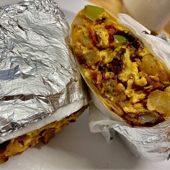 The Serving Spoon - Loaded Burrito Breakfast Burrito - Breakfast & Brunch Near Me - Inglewood, California