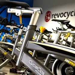 Revocycle - Revocycle in the Pearl.  Fantastic Cycleops bikes with powertaps.   Stadium set up, great Music.  My favorite workout.