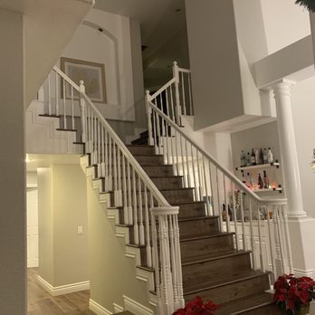3D Stairs & Wood Works - Before the iron balusters - General Contractors Near Me 3D Stairs & Wood Works - Before the iron balusters - General Contractors Near Me
