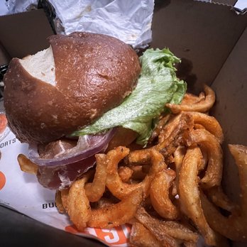 1st RND - Fries and burger - Sports Bars Near Me - Edmonton, Alberta 1st RND - Fries and burger - Sports Bars Near Me - Edmonton, Alberta