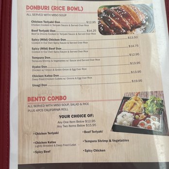 Sakura Sushi - Menu 5/31/22 - Sushi Bars Near Me - Roseburg, Oregon