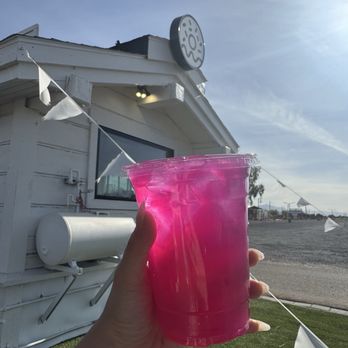 Pearl's Mini Donuts - Prickly pear energizer drink! Perfect amount of everything! - Donuts Near Me - Mesa, Arizona Pearl's Mini Donuts - Prickly pear energizer drink! Perfect amount of everything! - Donuts Near Me - Mesa, Arizona