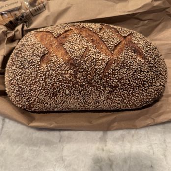 Brickmaiden Breads - Sesame seeded loaf - Bakeries Near Me - Point Reyes Station, California