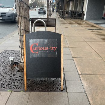 Curious-ity - Street signage - Used, Vintage & Consignment Near Me - Brentwood, California