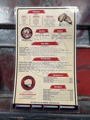 Menu photo 1 Knuckle Sandwiches Mesa, AZ
