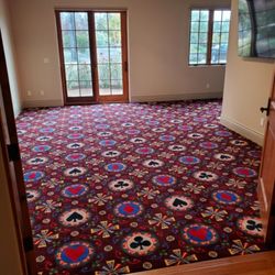 Abbey Carpet & Floor - clients game room making your house a home
