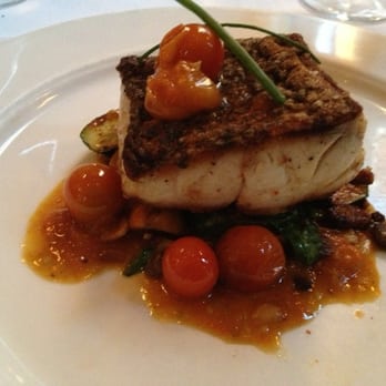 Babbo - Wild striped bass...perfect gluten-free choice for me :) - Italian Near Me - New York, New York