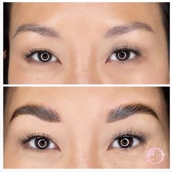Ink and Glow Beauty - Microbladed brows with a lamination and tint