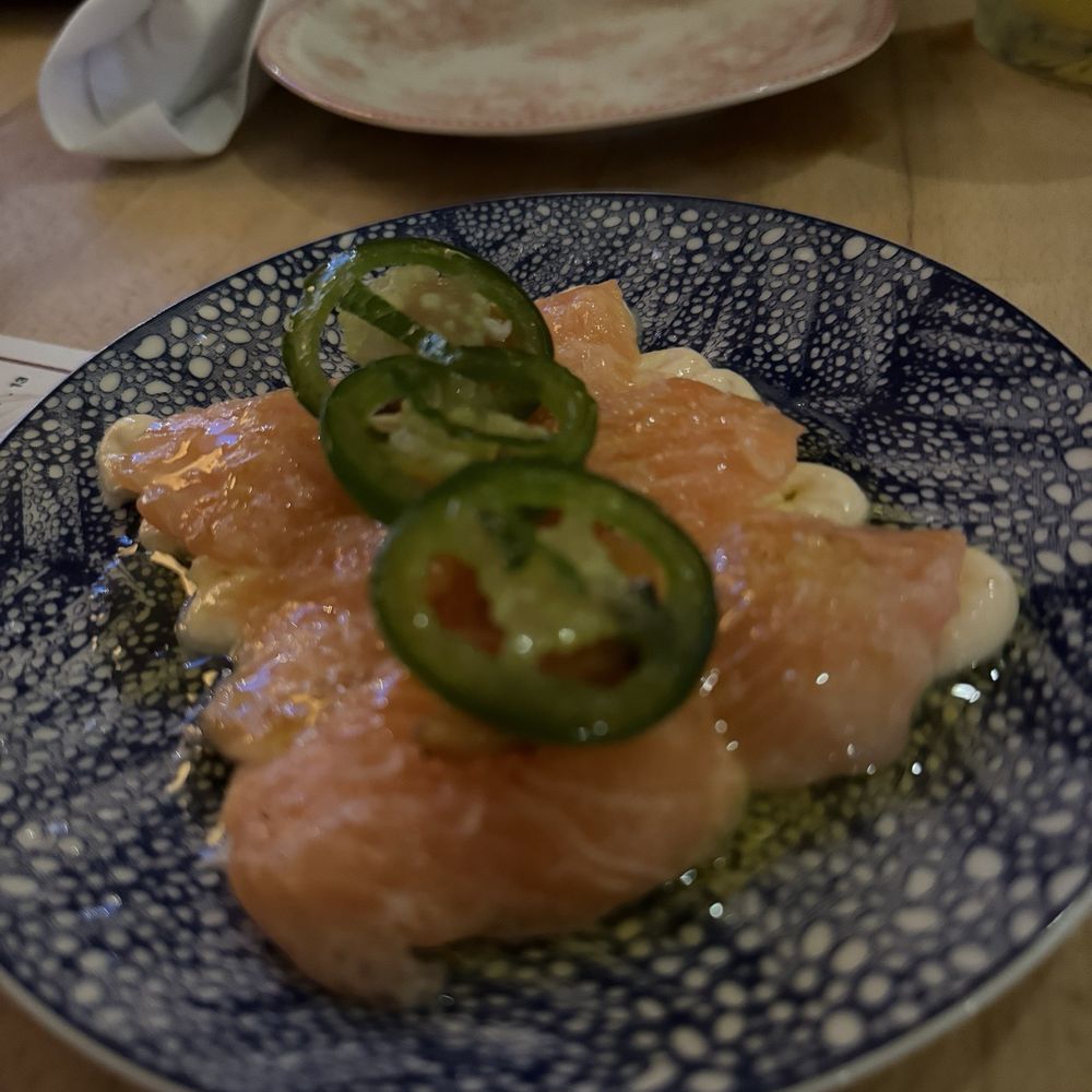 Dotty’s Kitchen & Raw Bar - Salmon crudo - Seafood Near Me - Quincy, Massachusetts