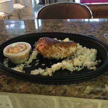 Vienna Wine Bar - $34 Blackened Grouper with Jasmine Rice, served as you see it - Wine Bars Near Me - Davie, Florida Vienna Wine Bar - $34 Blackened Grouper with Jasmine Rice, served as you see it - Wine Bars Near Me - Davie, Florida