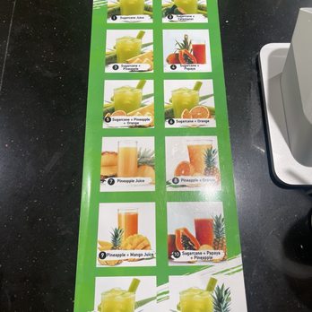 Aloha Pho And Sugarcane Juices - menu - Juice Bars & Smoothies Near Me - Honolulu, Hawaii