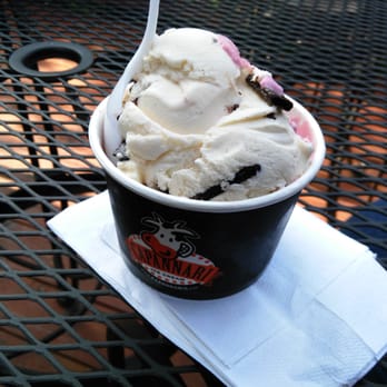 Cap’s Ice Cream - Raspberry chocolate chip and regular chocolate chip - delicious! - Ice Cream & Frozen Yogurt Near Me - Mount Prospect, Illinois Cap’s Ice Cream - Raspberry chocolate chip and regular chocolate chip - delicious! - Ice Cream & Frozen Yogurt Near Me - Mount Prospect, Illinois