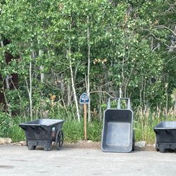 Wylder Hope Valley - Cute wheelbarrows aka " Shuttle Service "