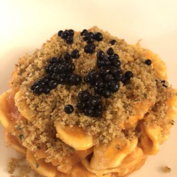 La Cuccagna - Orechietti with .... ? and the 'pearls' were of black olives? - Italian Near Me - Crispiano, TA