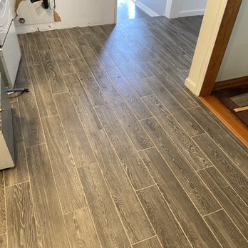 Alexander Floors Inc. - Kitchen, leading to den. - Flooring Near Me - Buena Park, California