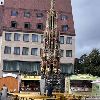 Hauptmarkt - Schoner Brunnen, Nuremberg Germany - Landmarks & Historical Buildings Near Me - Nuremberg, BY