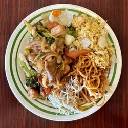 Asian Buffet - Chinese Stir-Fries, Fried Rice, & Lo Mein