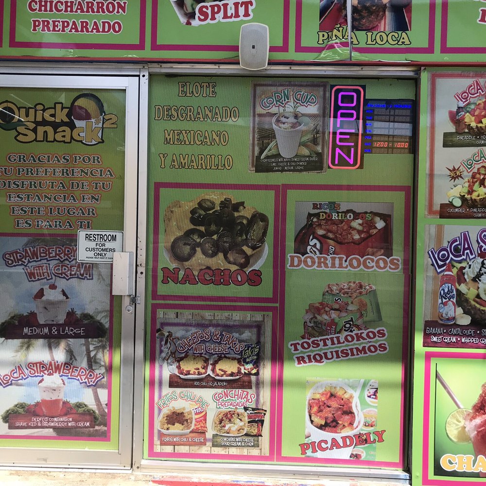Quick Snacks #2 - Example of what their menu includes - Desserts Near Me - San Antonio, Texas Quick Snacks #2 - Example of what their menu includes - Desserts Near Me - San Antonio, Texas