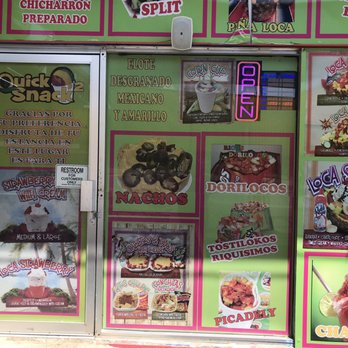 Quick Snacks #2 - Example of what their menu includes - Desserts Near Me - San Antonio, Texas