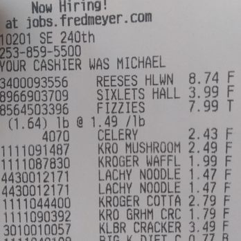 Fred Meyer - Double charged for my chow mein noodles. - Grocery Near Me - Kent, Washington Fred Meyer - Double charged for my chow mein noodles. - Grocery Near Me - Kent, Washington