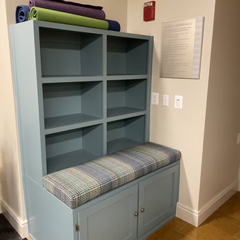 Williams Professional Painting - Custom built gym cubbies and custom cushion - Painters Near Me - Alexandria, Virginia Williams Professional Painting - Custom built gym cubbies and custom cushion - Painters Near Me - Alexandria, Virginia