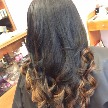 Jovana Salon - After with curls - Hair Salons Near Me - Portland, Oregon Jovana Salon - After with curls - Hair Salons Near Me - Portland, Oregon