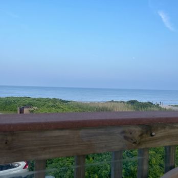 1230 Ocean Bistro - a view of the ocean from a deck - Seafood Near Me - Narragansett, Rhode Island