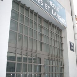Bibliothèque Lettres et Langues