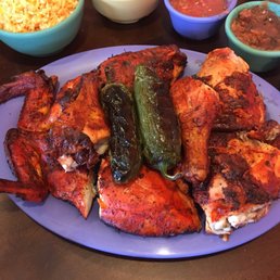Seasoned grilled whole Pollo