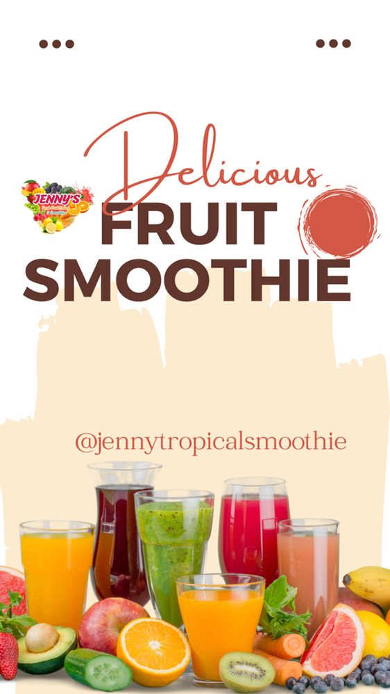 JENNY FRUIT SMOOTHIES 7162 Ridge Ave, Philadelphia, Pennsylvania