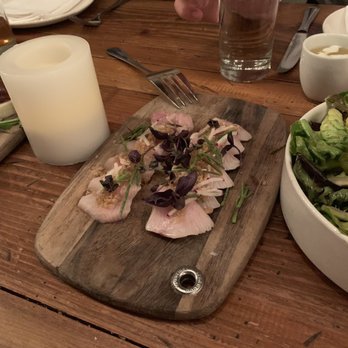 Staple & Fancy - Hamachi Crudo - Italian Near Me - Seattle, Washington