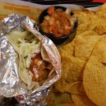Taco Del Mar - Fish tacos with cabbage, cheese and hot sauce in flour tortillas. Love em - Fast Food Near Me - Kirkland, Washington