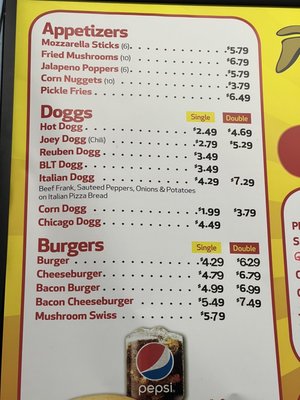 Menu photo 2 Joey Doggs Surfside Beach, SC