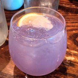 Spiked lavender lemonade. Spiked lavender lemonade.