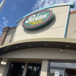 Perkins American Food - Building sign