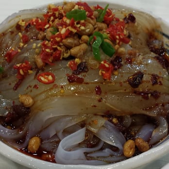 Chengdu Taste - Mung bean noodles... meh - Szechuan Near Me - Alhambra, California