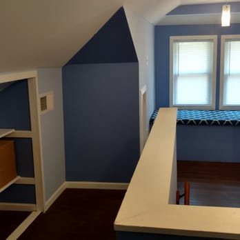 MAD Trades - After--Extra storage! And a sturdy and solid banister (this was taken AFTER my father and I installed the handrail) - Handyman Near Me - Chesterton, Indiana