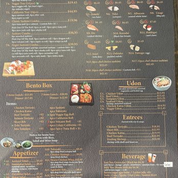 Oh Fish Sushi & Kitchen - Menu (2/2) as of 8/23/25 - Sushi Bars Near Me - San Lorenzo, California Oh Fish Sushi & Kitchen - Menu (2/2) as of 8/23/25 - Sushi Bars Near Me - San Lorenzo, California