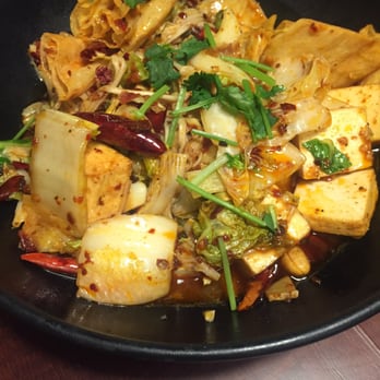 Fortune Noodle House - Mala bowl (pick at least 5 ingredients) - the soft tofu is really good - Chinese Near Me - Cincinnati, Ohio
