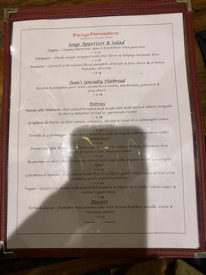 Menu photo 1 Pazzo Pomodoro Vienna, VA Menu photo 1 Pazzo Pomodoro Vienna, VA