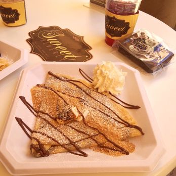 Sweet Beverly - Smore Crepe and hibiscus tea is my favorite - Creperies Near Me - Beverly Hills, California Sweet Beverly - Smore Crepe and hibiscus tea is my favorite - Creperies Near Me - Beverly Hills, California