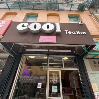 Cool Tea Bar - Awning - Bubble Tea Near Me - San Francisco, California
