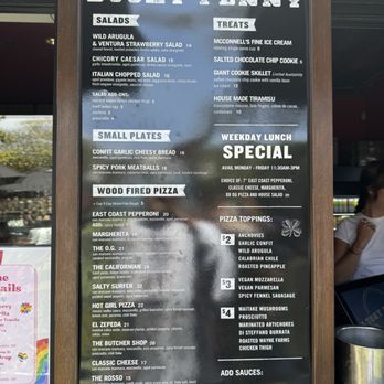 Lucky Penny - Menu - Pizza Near Me - Santa Barbara, California Lucky Penny - Menu - Pizza Near Me - Santa Barbara, California